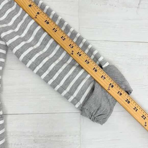 Stitch Fitch Skies‎ Are Blue Blazer Jacket XXL Striped Gray Open Front Pockets - Picture 12 of 14